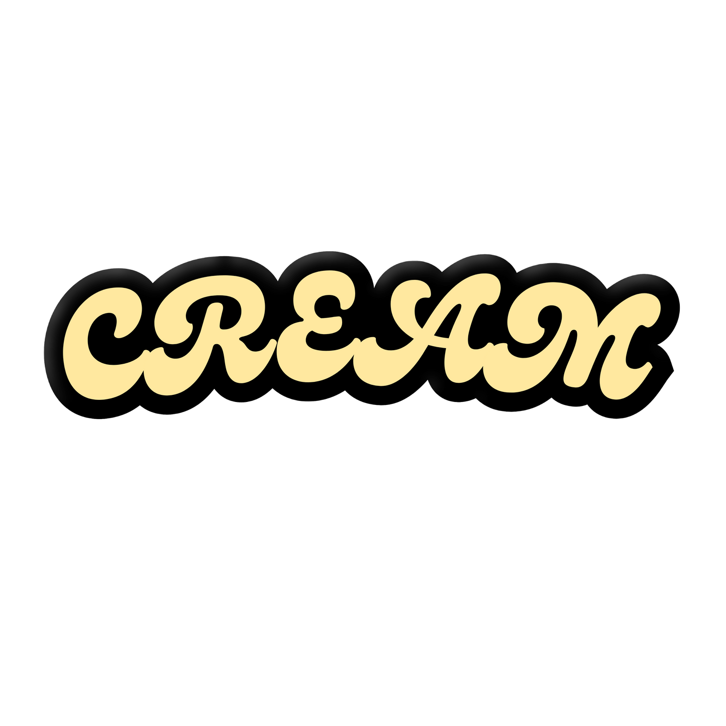"Cream" Logo Hoodie