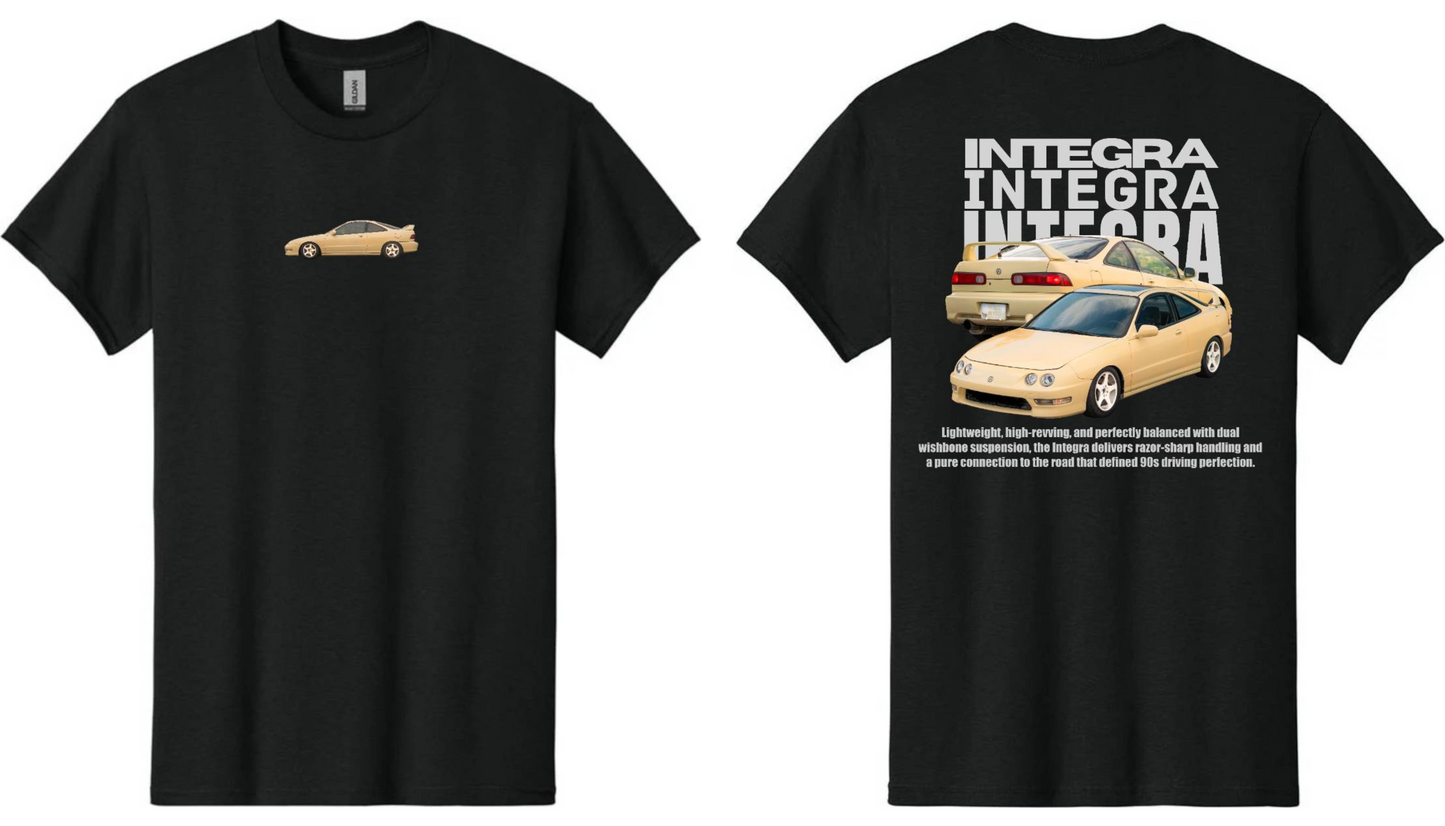 "Icons" INTEGRA T-Shirt (Grey Text)