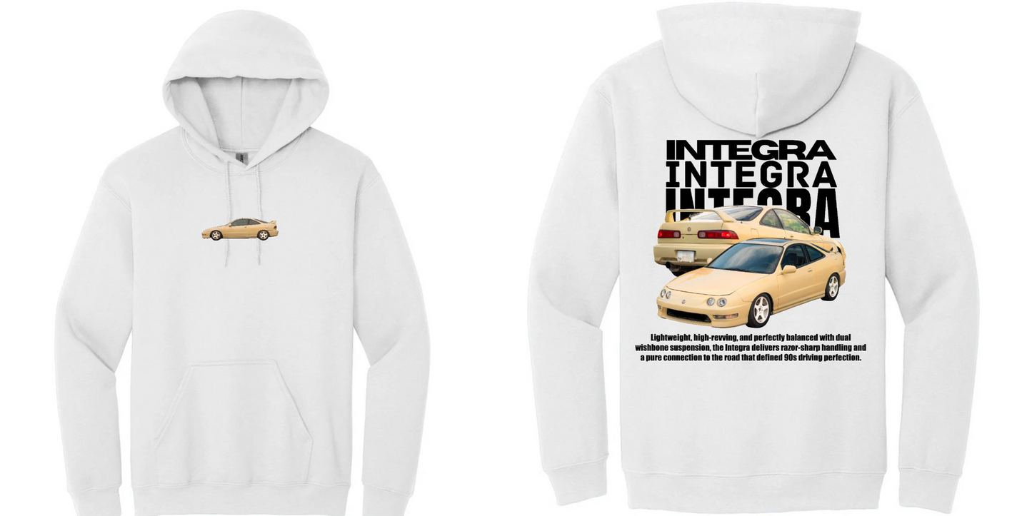 "Icons" INTEGRA Hoodie (Black Text)