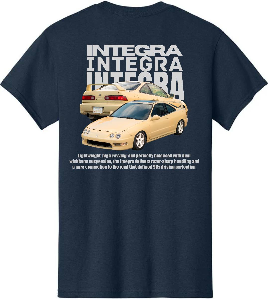 "Icons" INTEGRA T-Shirt (Grey Text)