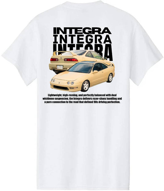 "Icons" INTEGRA T-Shirt (Black Text)