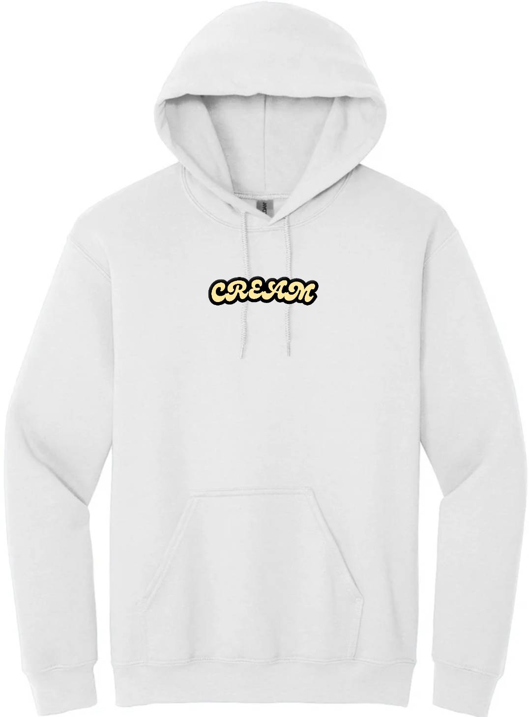 "Cream" Logo Hoodie
